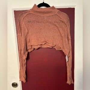 Urban Outfitters Pink crop Sweater